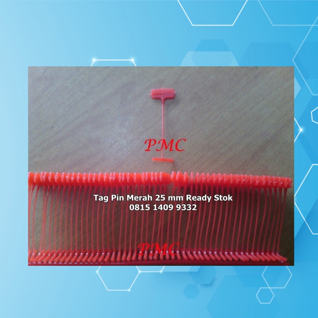 TAG PIN MERAH 25MM BALARAJA
